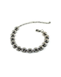 Metallic Loop Bracelet For Men